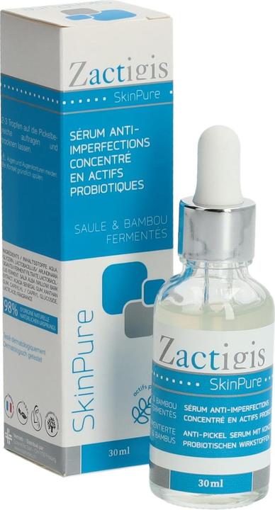 Immagine prodotto Zactigis Siero anti-imperfezioni SkinPure con principi attivi probiotici concentrati (30 ml)