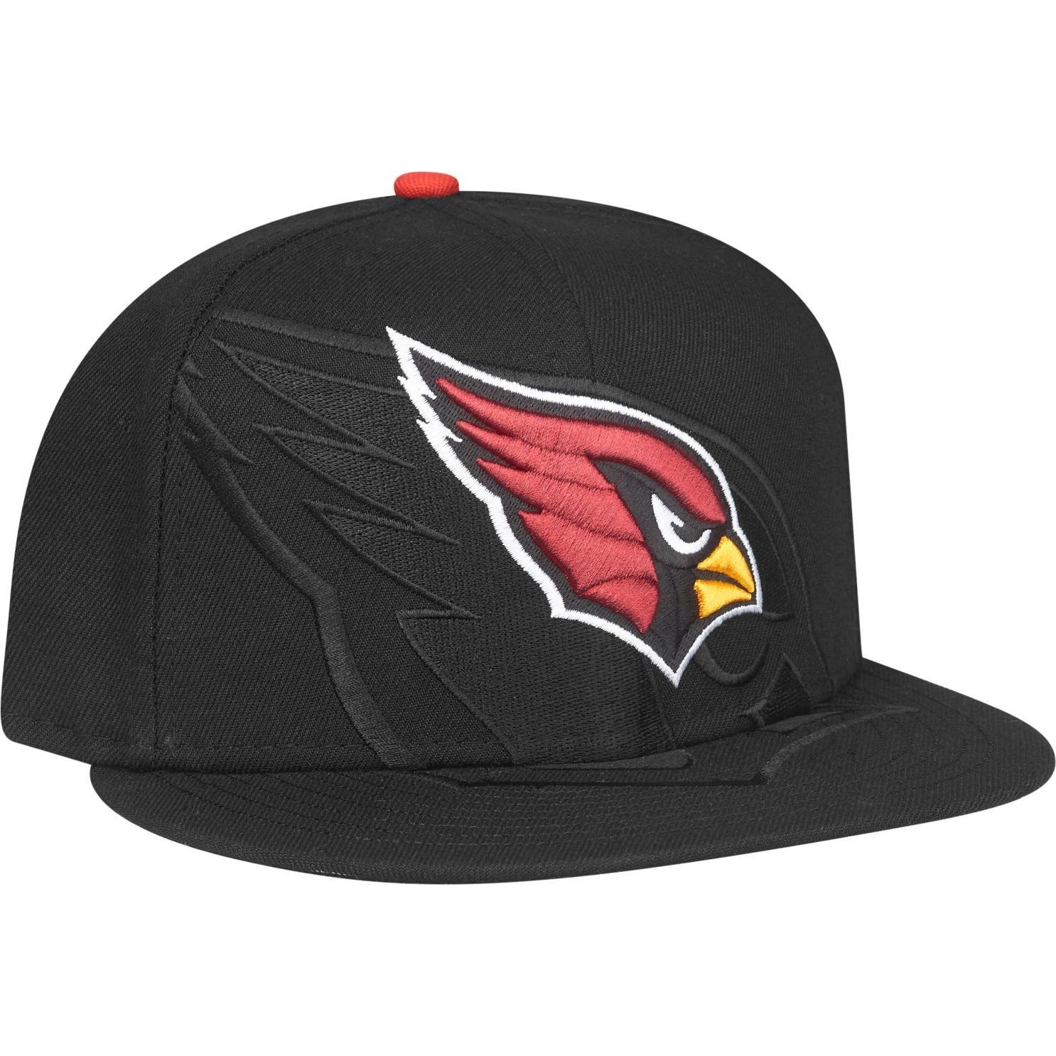 New Era, Herren, Cap, 59Fifty Fitted Cap - SPILL Arizona Cardinals - 6 7/8, Schwarz, (6 7/8)