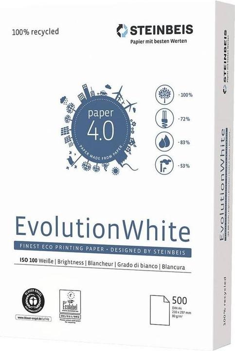 Steinbeis EvoluzioneBianco (80 g/m², 500 x, A4)