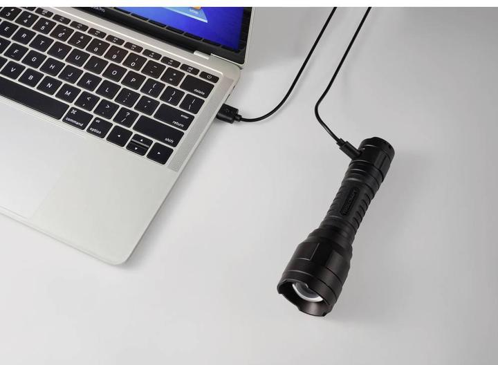 Actual product image Toolcraft TO-10153320 Taschenlampe Einstellbare Punktgrösse, verstellbar, mit US (14.95 cm, 1100 lm)