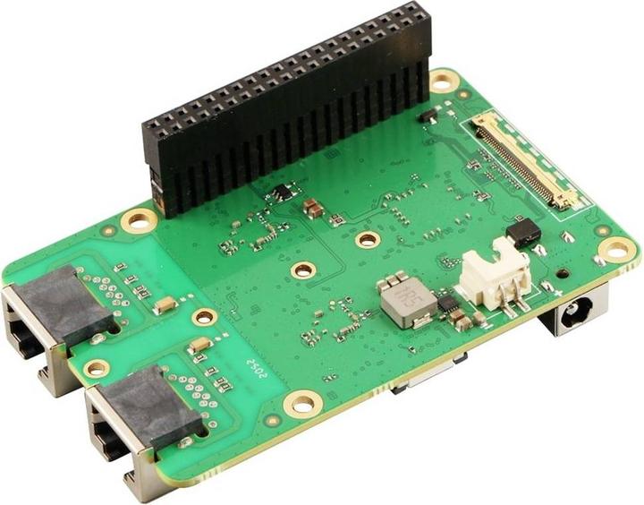 Actual product image Allnet Radxa Dual 2.5GBit Router Hat M.2 Raspberry 5 Radxa (RA027G3)