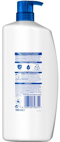 Produktbild Head & Shoulders H&S MENTHOL FRESH Antischuppen-Shampoospender 1000 ml (Flüssiges Shampoo, 1000 ml)