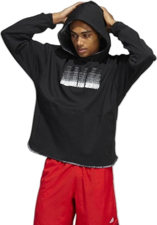 Produktbild Adidas Herren Sweater mit Kapuze Donovan Mitchell Inno Schwarz (L)