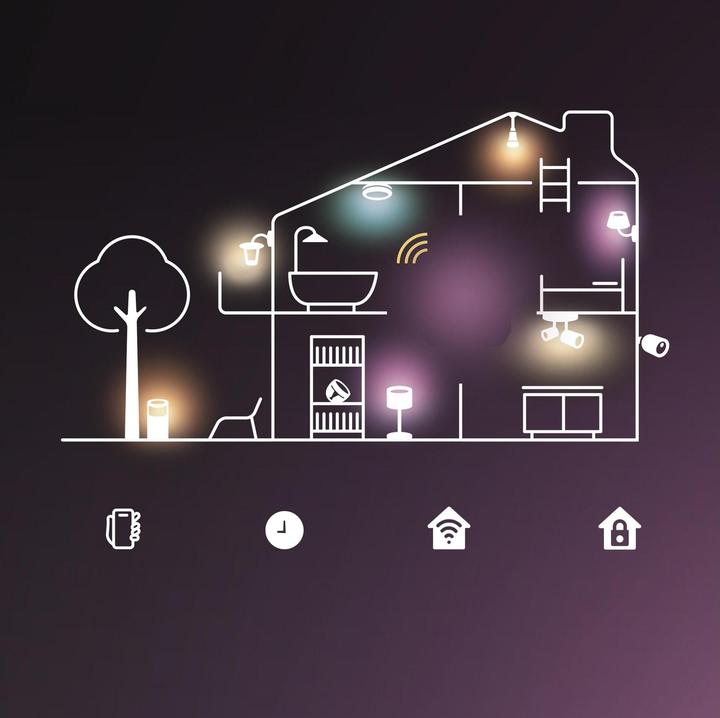 Actual product image Philips Essential Gradient Lightstrip (Multicoloured, RGBW, 500 cm, Indoor)