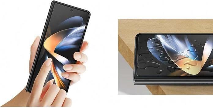 Actual product image Samsung Fold screen protector (2 Piece, Samsung Galaxy Z Fold4)
