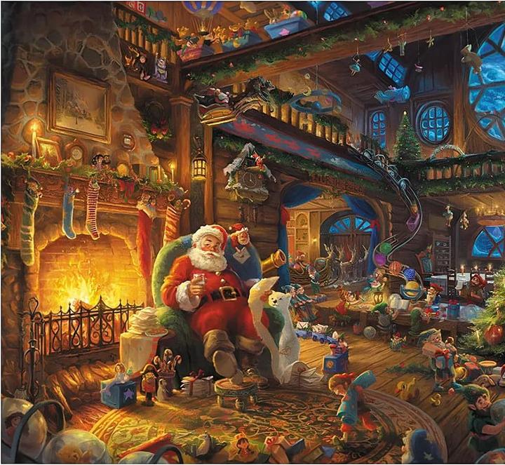 Immagine prodotto Schmidt Spiele Babbo Natale e i suoi elfi (1000 pezzi)