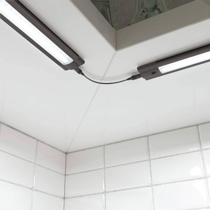 Actual product image Ledscom.de 2er Set LED Unterbauleuchten mit Touch-Dimmer (655 lm)