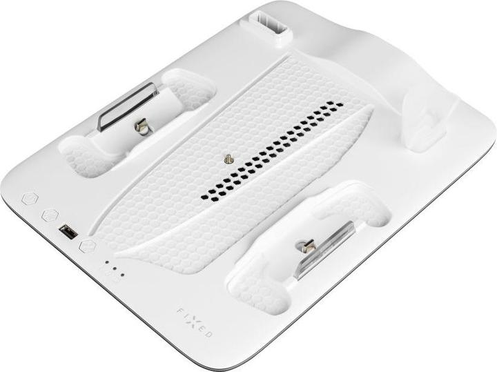 Actual product image Fixed multifunction station for PlayStation 5 (Slim) with fans and charging for two DualSense Co (Playstation Classic)