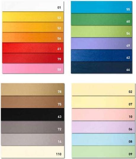 Actual product image Favini Bristol Color 200 board 25 sheets 200 gsm (200 g/m², 25x)