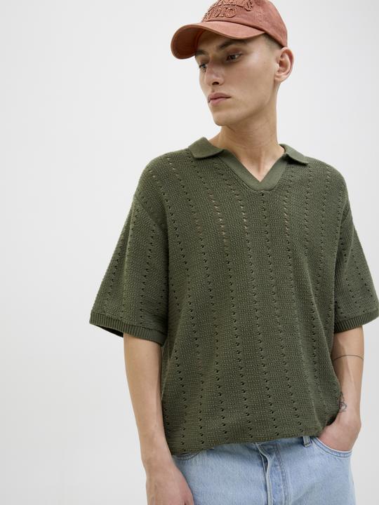 Actual product image Jack & Jones Single-coloured polo shirt Poloshirt (XS)