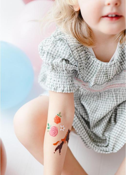 Immagine prodotto Partydeco Set di tatuaggi per cavalli, 16 pezzi