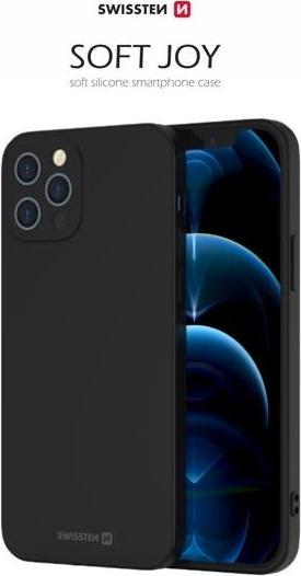 Actual product image Swissten Soft Joy Case For Iphone 16 Pro Max Black (Apple iPhone 16 Pro Max)