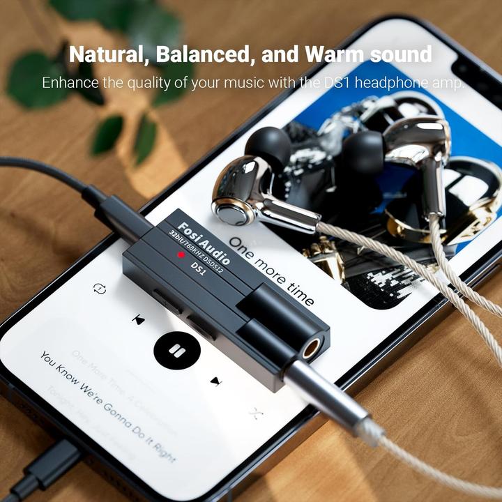 Actual product image Fosi Audio DS1, 32-Bit/768 kHz DAC und Kopfhörerverstärker