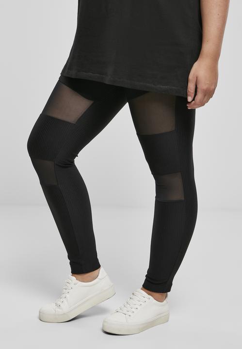 Produktbild Urban Classics Ladies Tech Mesh Rib Leggings (4XL)
