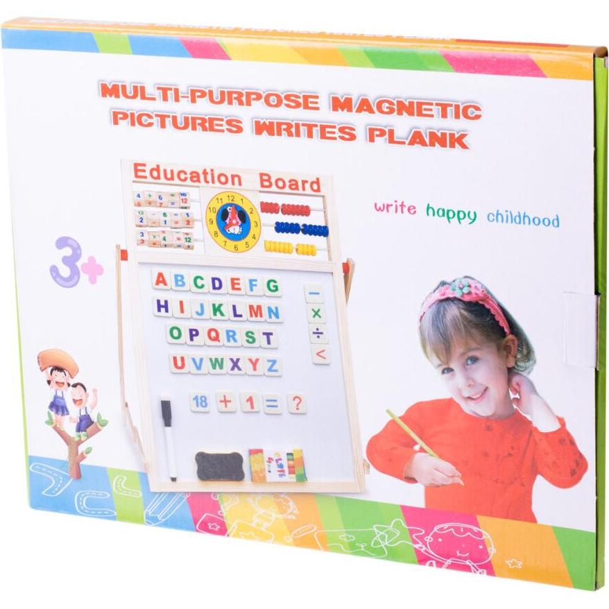 Thumbnail - Ikonka, Magnet, Magnetische Abakus-Tafel + Magnete 42 x 32,5 cm