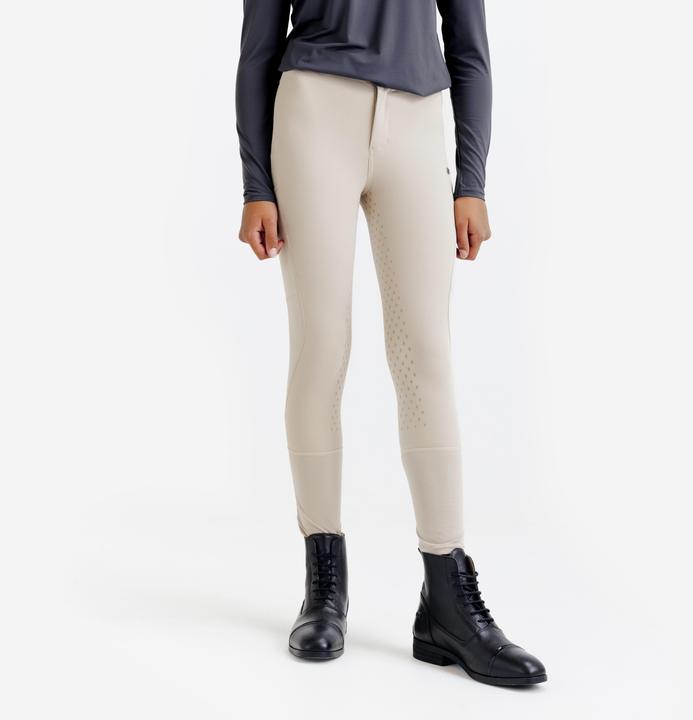 Produktbild Fouganza Reithose Kinder Full Grip leicht Polyester (122)
