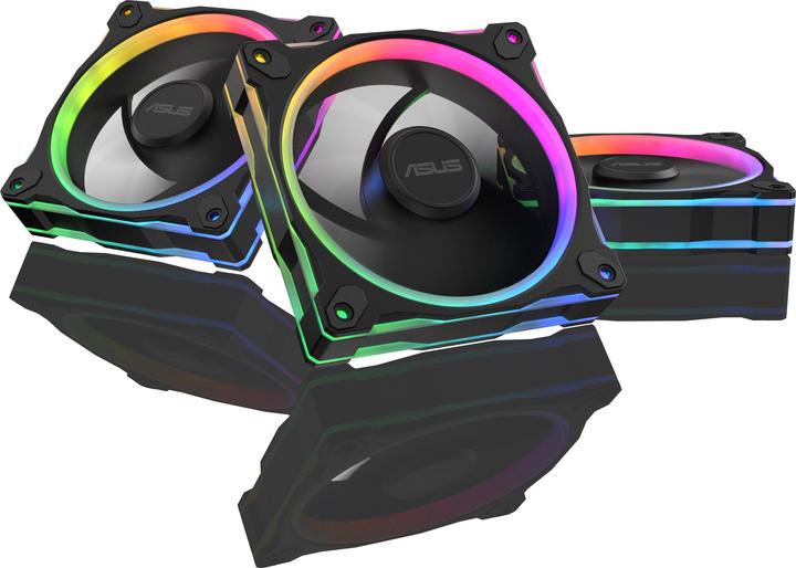 ASUS PRIME MR120 FAN ARGB BLACK 3IN1 (120 mm, 3x)