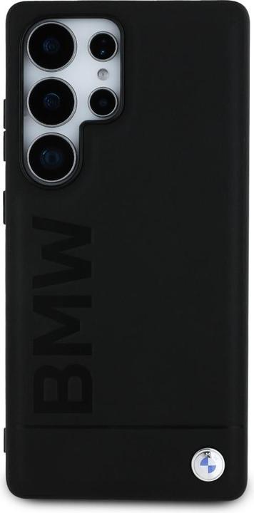 Immagine prodotto BMW Leather Big Wordmark Case for Samsung Galaxy S25 Ultra - Black (Samsung Galaxy S25 Ultra)