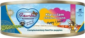 Image du produit Renske Hond Pup/Junior Vers Vlees Kip / Lam (24 pcs, 2400 g)