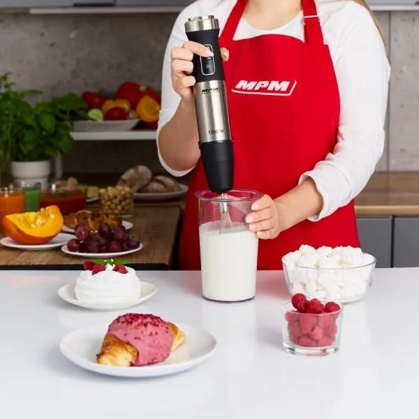 Produktbild MPM Blender ręczny-zestaw MBL-42M (1500 W)
