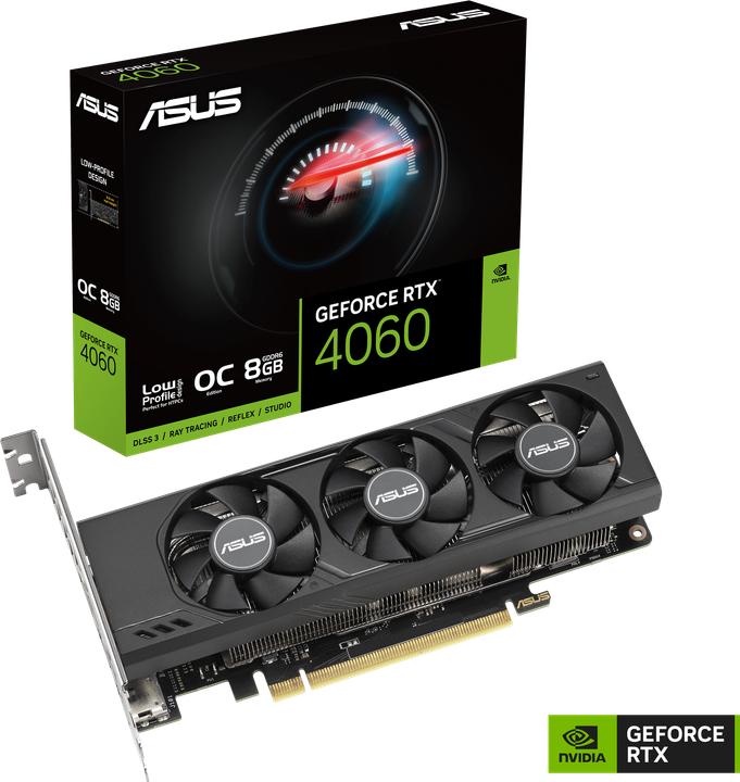 Image du produit ASUS GeForce RTX 4060 LP BRK OC Edition (8 Go)