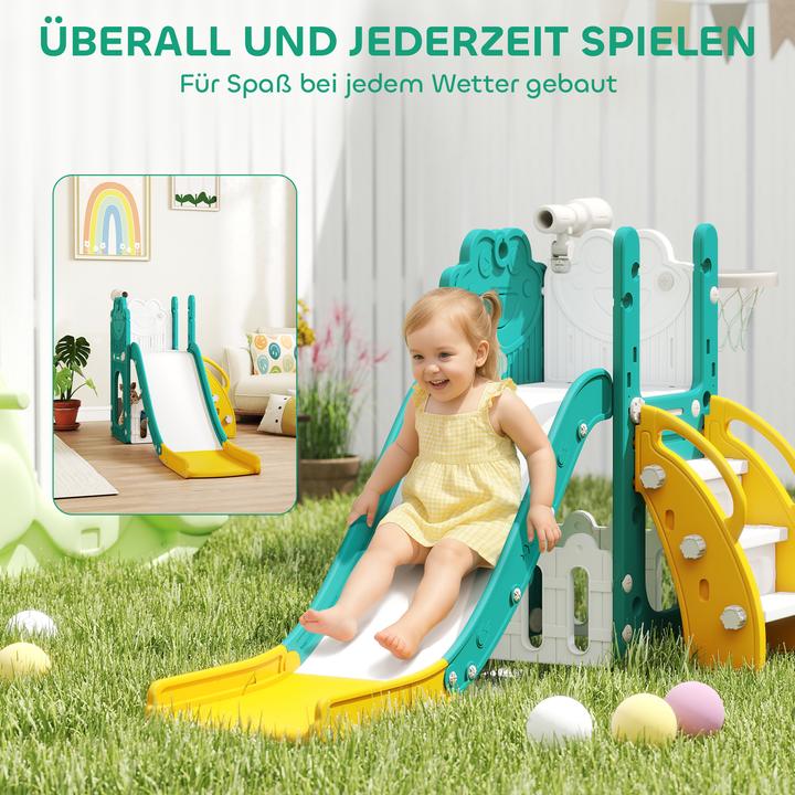 Actual product image Aiyaplay Kinderrutsche HDPE Gelb