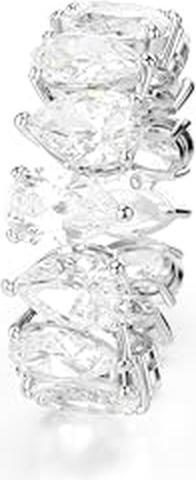 Immagine prodotto Swarovski Matrix Vittore Ring Tropfenschliff Weiss Silber (60)