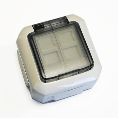 ABB, Presa di corrente, Datová zásuvka OUTDOOR IP54 STP CAT5E 2xRJ45