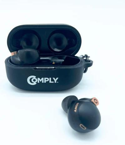 Actual product image Comply Sony WF-1000XM4 Silicon Case black (Headphone bag)