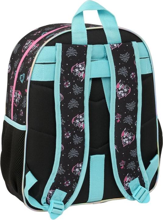 Produktbild Monster High Schulrucksack Schwarz 32 x 38 x 12 cm