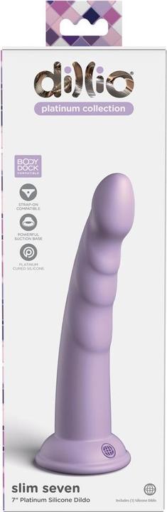 Image du produit Pipedream DP Slim Seven Purple 7 inch