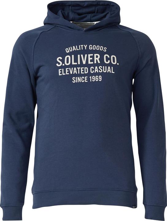 Produktbild s.Oliver Sweatshirt Kapuzenpullover mit Raglanärmeln und Frontprint