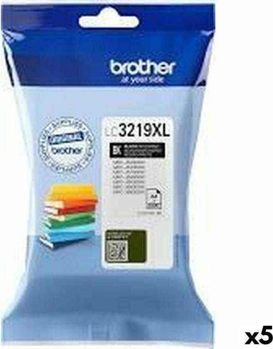Produktbild Brother inktcartridge, 3.000 paginas, OEM LC-3219BK, zwart 5 stuks