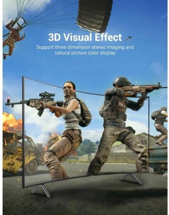 Produktbild Vention Kabel DisplayPort 5m HCCBJ czarny (5 m)