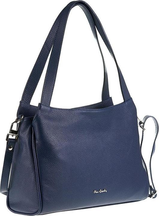 Actual product image Pierre Cardin **Damen Schultertasche Made In Italy - Modell Celeste Chic - 100% Leder** - 36.0 X 24.0 X 10.0 Cm