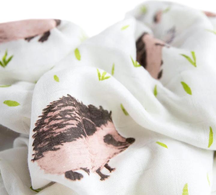 Image du produit little unicorn Echarpe de luxe en bambou mousseline simple (120 cm, 120 cm)