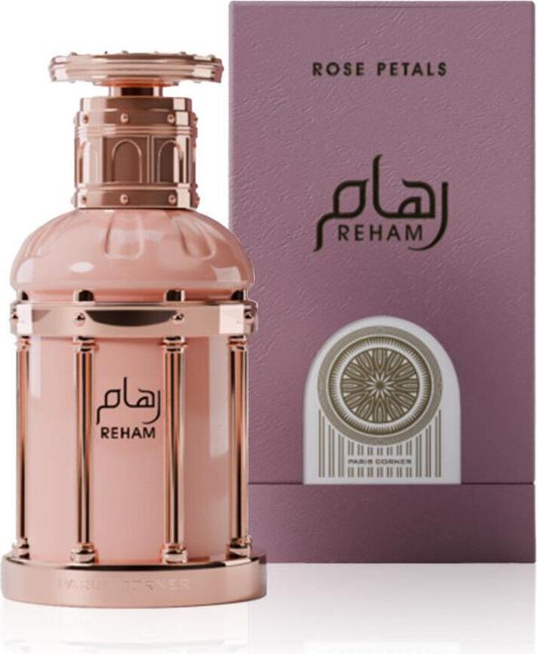 Actual product image Paris Corner Reham Rose Petals Eau De Parfum 100ml (Eau de parfum, 100 ml)