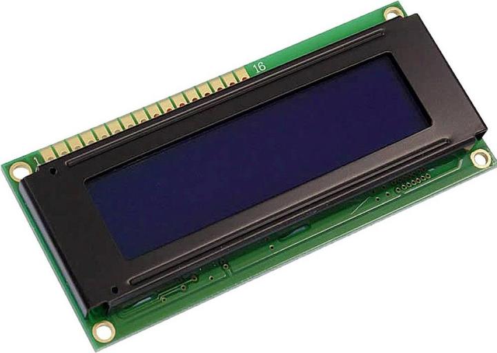 Produktbild Display LCD-Display Weiss 16 x 2 Pixel (B x H x T) 80 x 36 x 7.6 mm (Display)
