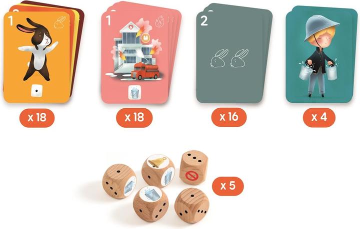 Actual product image Djeco Dice game S.O.S. Mission (mult)