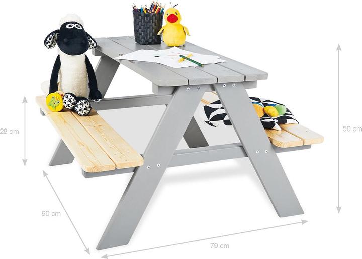 Produktbild Pinolino Kindersitzgarnitur Nicki für 4