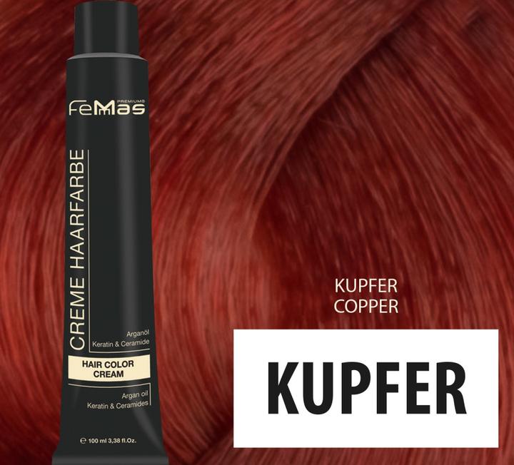 Immagine prodotto FemMas Rame) Colore per capelli Pure & Mix 100ml (Rame)
