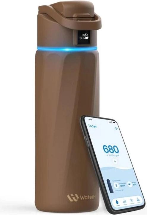 Actual product image WaterH BOOST - Chug Lid - Chocolate Mousse (24oz./710ml) (0.71 l)