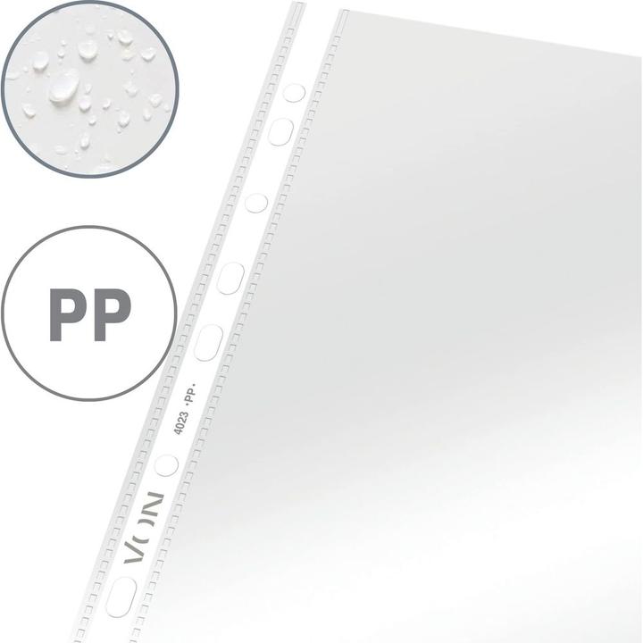 Image du produit von Pochette transparente, 40 pièces (A4, 40x)