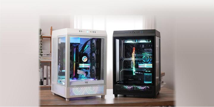 Actual product image Thermaltake Tt The Tower 500 Black CA-1X1-00M1WN-00 (ATX, mATX, Mini-ITX)