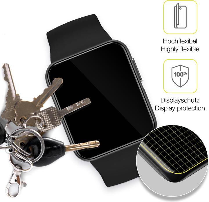 Image du produit Dipos Film de Protection d’écran Full-Cover 3D (GRV Smartwatch)