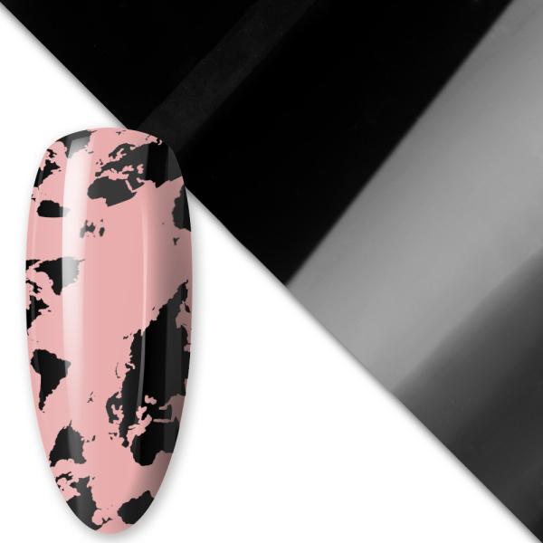 Nagellack24 Nail Art Foil / Mirror Black