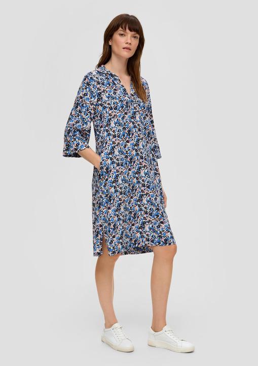 Produktbild S.Oliver Kleid Blusenkleid aus Viskose (36)