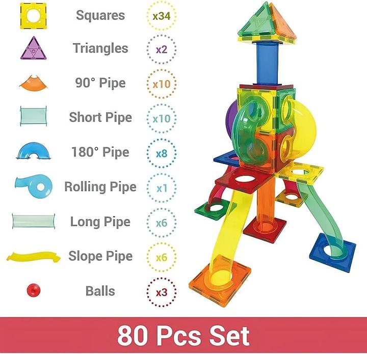 Actual product image Desire Deluxe Magnetic building blocks