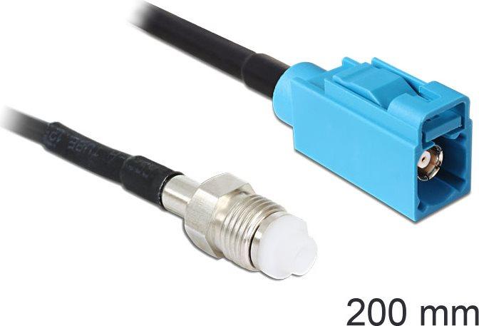 Productafbeelding Delock HF antennekabel RG-174, 20cm (Antennekabel)