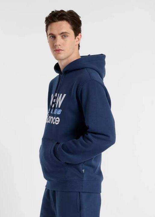 Immagine prodotto New Balance Felpa con cappuccio in pile con grafica sportiva (L)